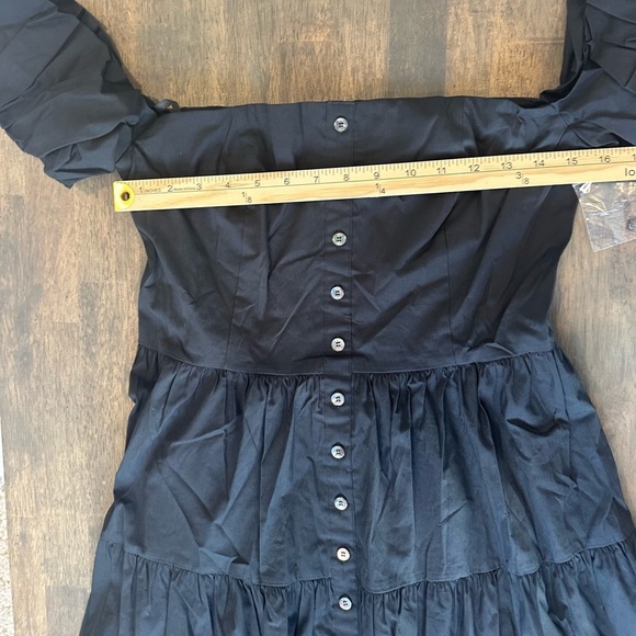 Staud Elio Dress in Black - Picture 8 of 16